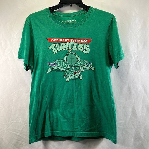 Teenage Mutant Ninja Turtles Shirt Mens L Ordinary Everyday Turtles Funny Beach - Picture 2 of 4
